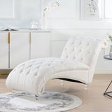 Tufted Armless Chaise Lounge W68056671