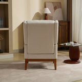 26.18" Wide Modern Accent Chair,Polyester Blend High Back Reading Chair ,Upholstered Armchair Club W1852P216108