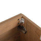 18'' Floating Wall-Mounted Bathroom Vanity with White Resin Sink & Soft-Close Cabinet Door W999P180170