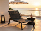 Comfortable Pool Chair,Outdoor Chaise Lounge Chair,Tanning Chair with Wheels T3971P510658