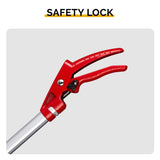 Long Reach Pruner for Garden, Cut & Hold Telescopic Pole Pruner, Fruit Picker Tree Branch Cutter 32474777