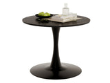 Round Tulip Dining Table, 27.6 Inch Circular Kitchen Table for 2 People, Melamine Laminated MDF 94018467