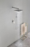 ZUN 12" Rain Shower Head Systems Wall Mounted Shower 16920585