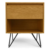 Hunter 20 inch Wide Nightstand in Oak Veneer B136P364303