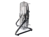 20" 3-Speed High Velocity Tiltable Black Steel Floor Fan 99160928