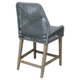 Grey and Weathered Wash Counter Height Stools B062P149100
