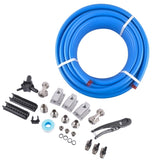 ZUN Compressed Air System Master Kit for M7500 3/4 Inch Pipe x 100 FT 2 Tee Fittings 28387329