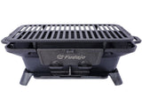 Oval Cast Iron Grill Outdoor, Portable Charcoal Grill and Tabletop Cast Iron Skillet - 100% Cast 98855605