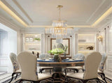 (Same as W1340126461/L5023) Crystal Chandelier Modern Chandelierss Fixture Hanging Pendant W1340P189288