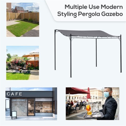 ZUN Outdoor Pergola Gazebo （Prohibited by WalMart） 16444732