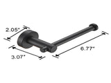 Bathroom Hardware Set, Thicken Space Aluminum 3 PCS Towel bar Set- Matte Black 16-27 Inches 41452041