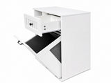 Laundry Cabinet with Drawer and shelf, Tilt-Out Laundry Hamper, Freestanding Style, Inadjustable W331P471372