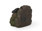 23.75" High Hand Crafted Weather Resistant Floor Fountain, Moss Black 71776.00MBLK