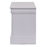 ZUN White 2-Drawer Nightstand B062P189242