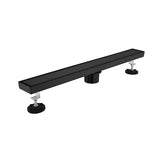 28 Inches Linear Shower Drain, Included Hair Strainer and Leveling Feet W2287P147634