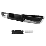 Rear Bumper Chrome Steel Fit fit for 2008-2016 Ford F-250 F-350 Super Duty 39054749