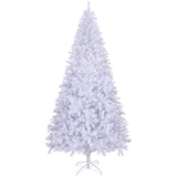 7 FT Pre-lit Artificial Christmas Tree, APP Controlled Xmas Tree Hinged Branches with 400 RGB Lights 62233603