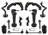 14pcs Front Control Arm Tie Rods Sway Bar End Link Kit fit for Ford Fusion 2007-2009 06276035