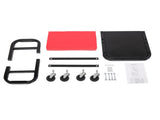 U-Shaped Rolling Creeper Seat Red & Black 06520838