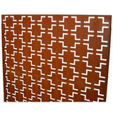 Outdoor & Indoor Privacy Metal Privacy 76" H48" W, Freestanding Decorative Privacy W465P193209