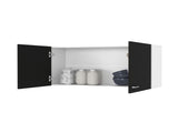 Carbon Espresso Rectangle 2-Door Wall Cabinet B06280329