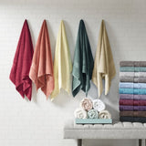 ZUN 100% Cotton 8 Piece Antimicrobial Towel Set B03599326