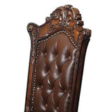 Cherry Counter Height Stools with Nailhead Trim B062P181291