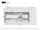 30'' Wall Mounted Bathroom Vanity, Floating Bathroom Storage Cabinet with 2 Drawers, 3 Holes Single N710P334915K