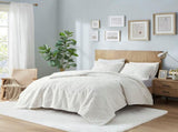 Full/Queen Embroidered Medallion Faux Fur Ultra Plush Comforter Mini Set B03597033
