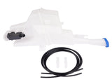 Front Windshield Washer Reservoir Tank Bottle with Motor Fits for Hyundai Tucson 2016-2021 White 1Pc 64441532