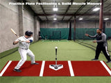 10ft x 3ft Softball Pitching Mat with Artificial Turf, Indoor & Outdoor Training Aid for Pitching 66618255