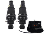 Rear Air Shock Absorbers Compressor Pump Set of 3 Fit for Nissan Armada 2005-2015 Infiniti QX56 52803904