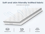 Twin Size Mattress,12 inch Hybrid Mattress, individually Pocketed innerspring, Medium Firm T3962P406329