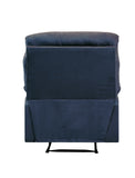 Blue Recliner with Pillow Top Arm B062P215433