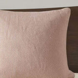 Cotton Jacquard Comforter Set Blush Full/Queen B035128789