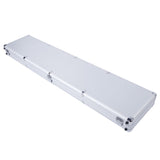135*28*10cm Aluminum New Framed Locking Gun Pistol HandGun Lock Box Hard Storage Carry Case Silver 10867848