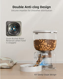 Smart Automatic Cat Feeder - WiFi Cat Food Dispenser with APP Control Up to 15 Portions 05926593