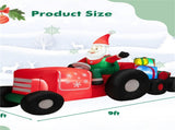 9 Feet Long Inflatable Christmas Decoration , Colorful String Lights LED 07912646