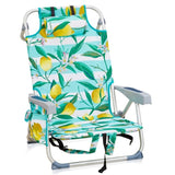 63*65*82cm Short Oxford Cloth Silver White Aluminum Tube Bearing 100kg Beach Chair Lemon 97425952