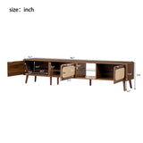 78" TV Stand for 75/80/85 inch TV, Console with Ample Storage for Living Room, Bedroom, N710P298238P
