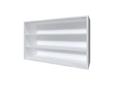 White Wall Cabinet with Open Storage B062P252208