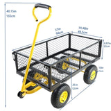 Wagon Cart Garden cart trucks make it easier to transport firewood W22784157