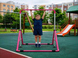Adjustable Kids Gymnastics Bar - Foldable Horizontal Bar Home, Safe Sturdy Training Equipment 47472381