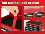 Tool Chest, 5-Drawer Rolling Tool Storage Cabinet with Detachable Top Tool Box, Liner, Universal W2660P180050