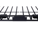 Rooftop Cargo Carrier Basket Motoring Roof Rack,Top Mount Roof Rack 42" black steel 95972669