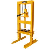 6 Ton Hydraulic Press, Benchtop Hydraulic Shop Press, H-Frame Garage Floor Press with Press Plates, W465P192092