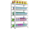 71" H Adjustable Storage Rack, Adjustable Shelves, 2000LBS Five-Tier Shelving Unit, 38809101