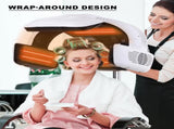 Professional Hair Color Processor Standing 5-Zone Hair Dryer with Adjustable Temperature & Timer, 09590078