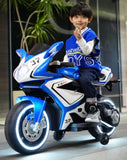 ZUN Electric motorcycle/ 12 V Kids toys motorcycle/Kids electric car/electric ride on toys for 3 4 5 6 W1760P190027