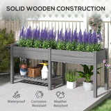 Wooden PlanterFlower shelf,Wood Planter Box 70625283